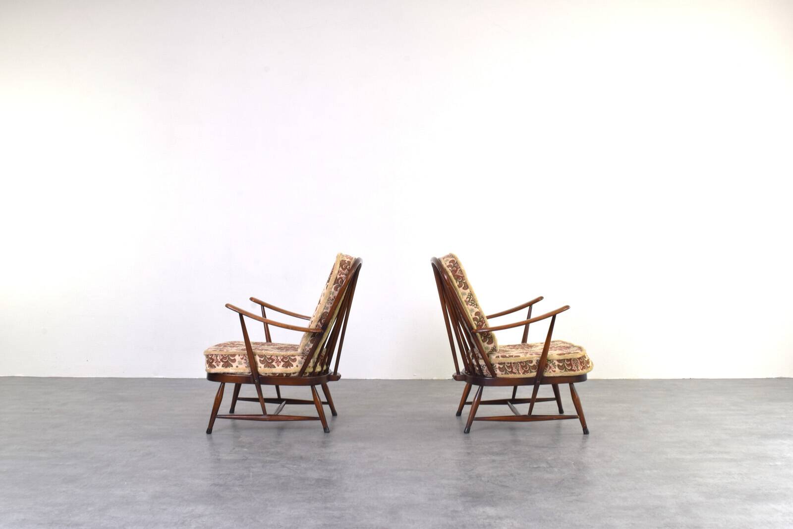 Vintage Armchairs by Lucian Ercolani for Ercol, 1960s, Set of 2.