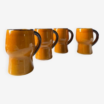 Stoneware mugs