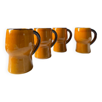 Stoneware mugs