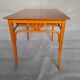 Bureau plat art nouveau estampillé de Kohn