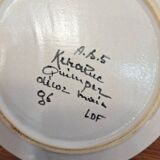Set of Keraluc Quimper dessert plates