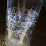 Vintage English siphon bottle