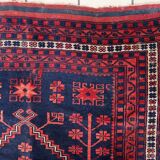 Handmade vintage Caucasian Karabagh rug 120cm x 179cm, 1940s