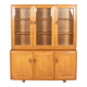 Vintage ercol elm windsor glazed display dresser sideboard model 803, 806