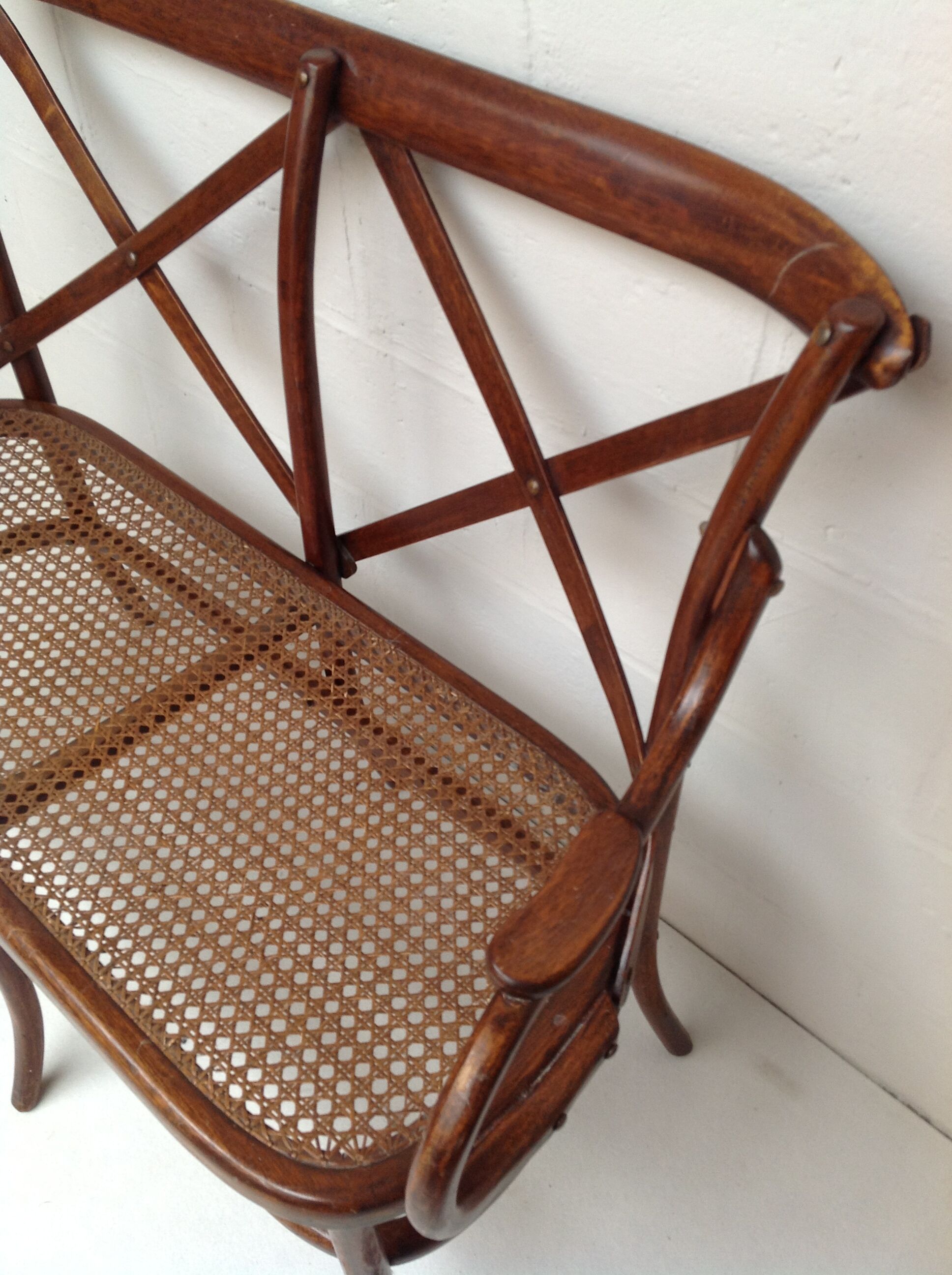 Wood bench and canning