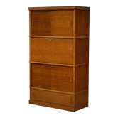 Armoire secrétaire en chêne 1980’s