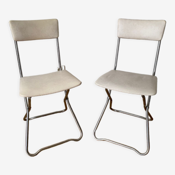 Chaises pliantes 1970 Soudexvinyl