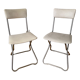 Soudexvinyl folding chairs 1970