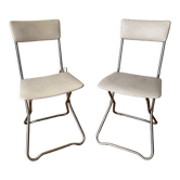 Chaises pliantes 1970 Soudexvinyl