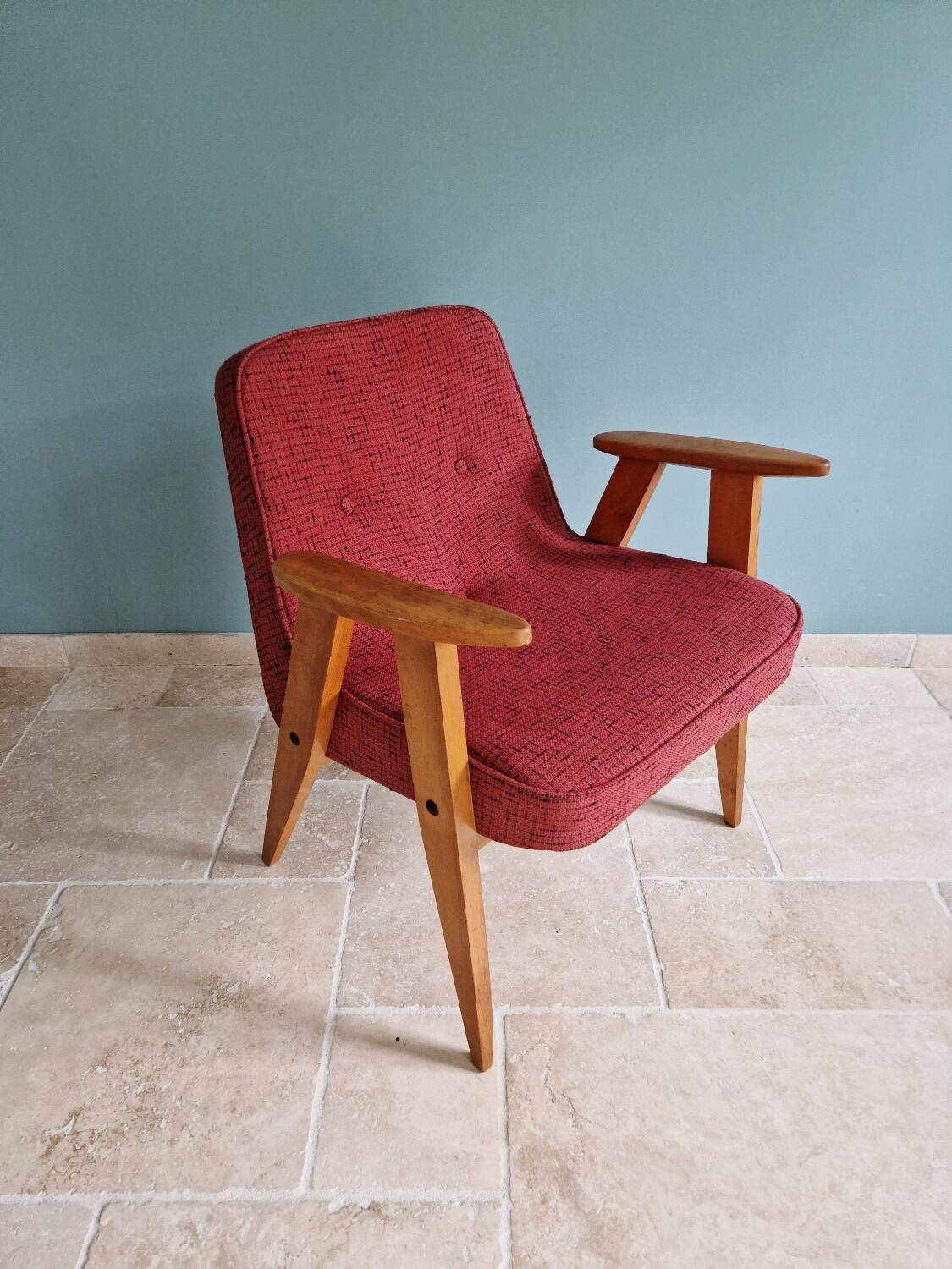 Designer armchair, Jozef Chierowski, model 366, 1960s