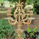 Napoleon III bronze candlestick
