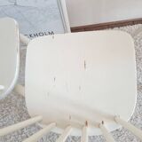 Set of six vintage Scandinavian chairs