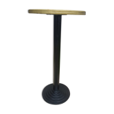 Ancient table eat standing art deco pied fonte noir - vintage formica plateau