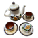 Ensemble à café/thé Boch La Louvière modèle Corfu