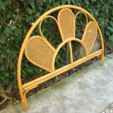 Former braided rattan/wicker headboard