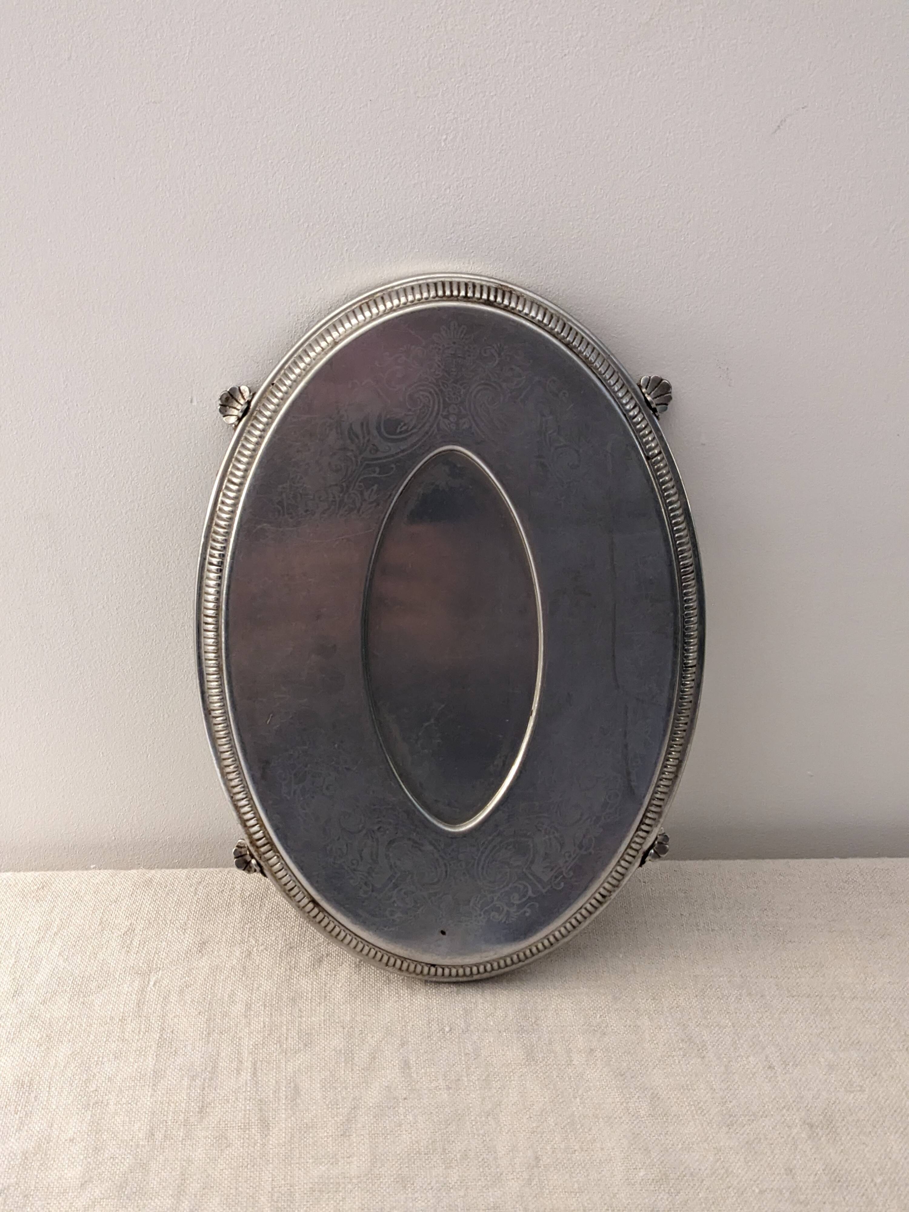 Jean Couzon trivet, stainless steel, Made in France