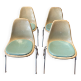 Set of 4 DSS chairs by Eames for Herman Miller, 1950s