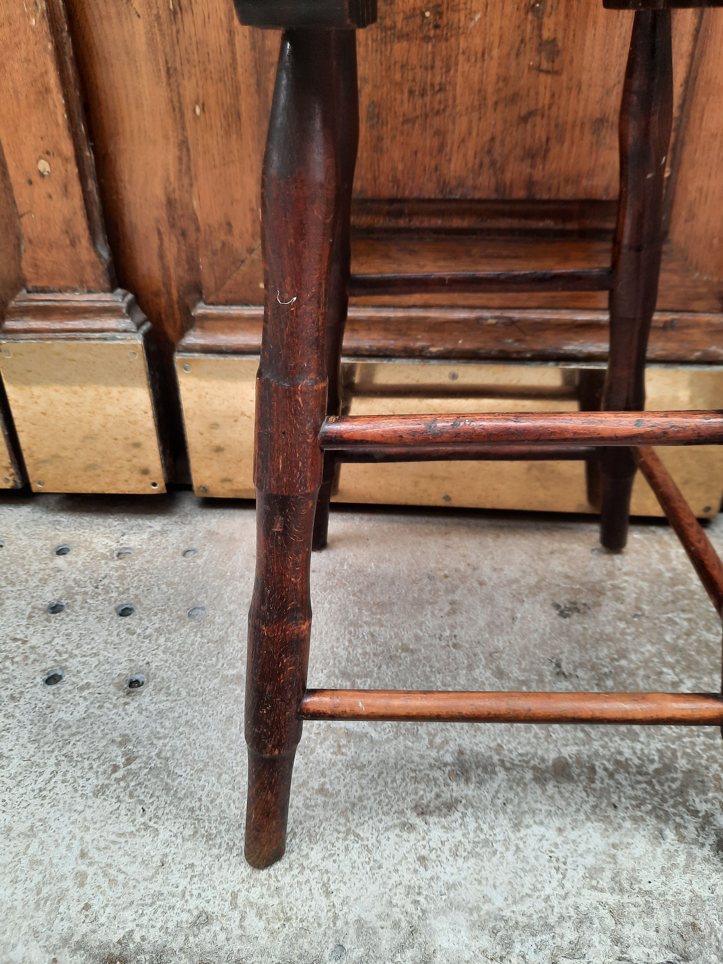 Old workshop stool