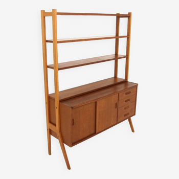 Secrétaire scandinave en teck, Suède, 1960