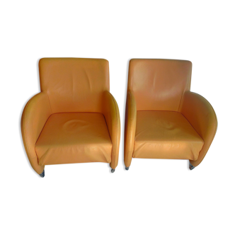 Lot de 2 fauteuils BAXO, Bernard Massot