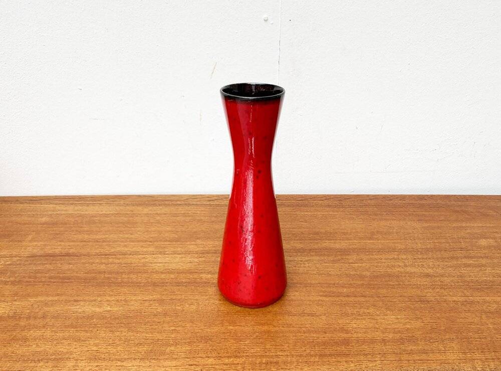 Diabolo Vase in West German Ceramic from the Mid-Century, WGP, by Scheurich, 1960s