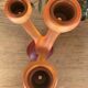 Cactus iceberg vintage design candlestick Attention Virage