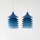 Pair of Retro IKEA Lamps by Bent Boysen