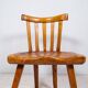 Swedish folk art chair from the 19th century with highly decorative forms.