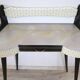 Console Table In Wood And Glass Top, 1950s