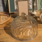 Cloche en verre vintage