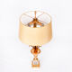 Brass table lamp