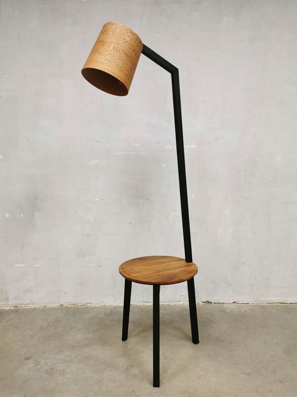 Nouvelle lampe de table d’appoint design hollandais Erik Hoedemakers 'duo tone'