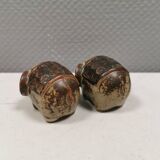 Ceramic elephants as a salt and pepper set made for Danish Søholm 1970-80s