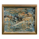 20th century bridge landscape painting