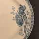 12 dessert plates and an art nouveau dish Royat de Sarreguemines