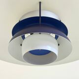 PH5 pendant lamp purple by Poul Henningsen for Louis Poulsen