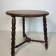 Turned wood coffee table by Charles Dudouyt