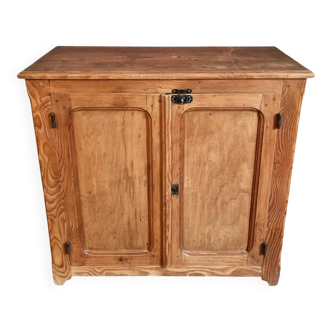 Antique French pine sideboard, early 20th century.