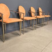 Vintage dining chairs by Belgochrom, set of 4 - 1980s