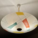 Very Large Art Deco Pendant Light
