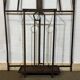 Porte manteaux de style art déco en fer des années 1960