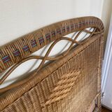 Headboard - wicker chair