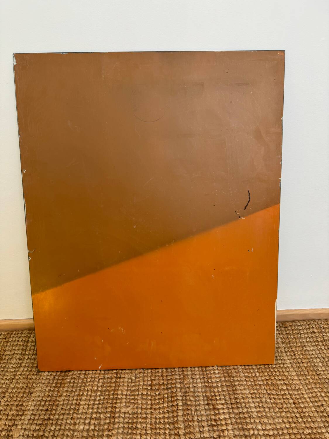 Miroir vintage rectangulaire