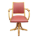 Ligna Adjustable Swivel Office Chair, Czechoslovakia, 1950s