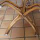 Parrot bistro umbrella coat rack Fischel 8 curved wood hooks
