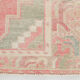 3x10 pale red antique vintage runner rug,90x299cm