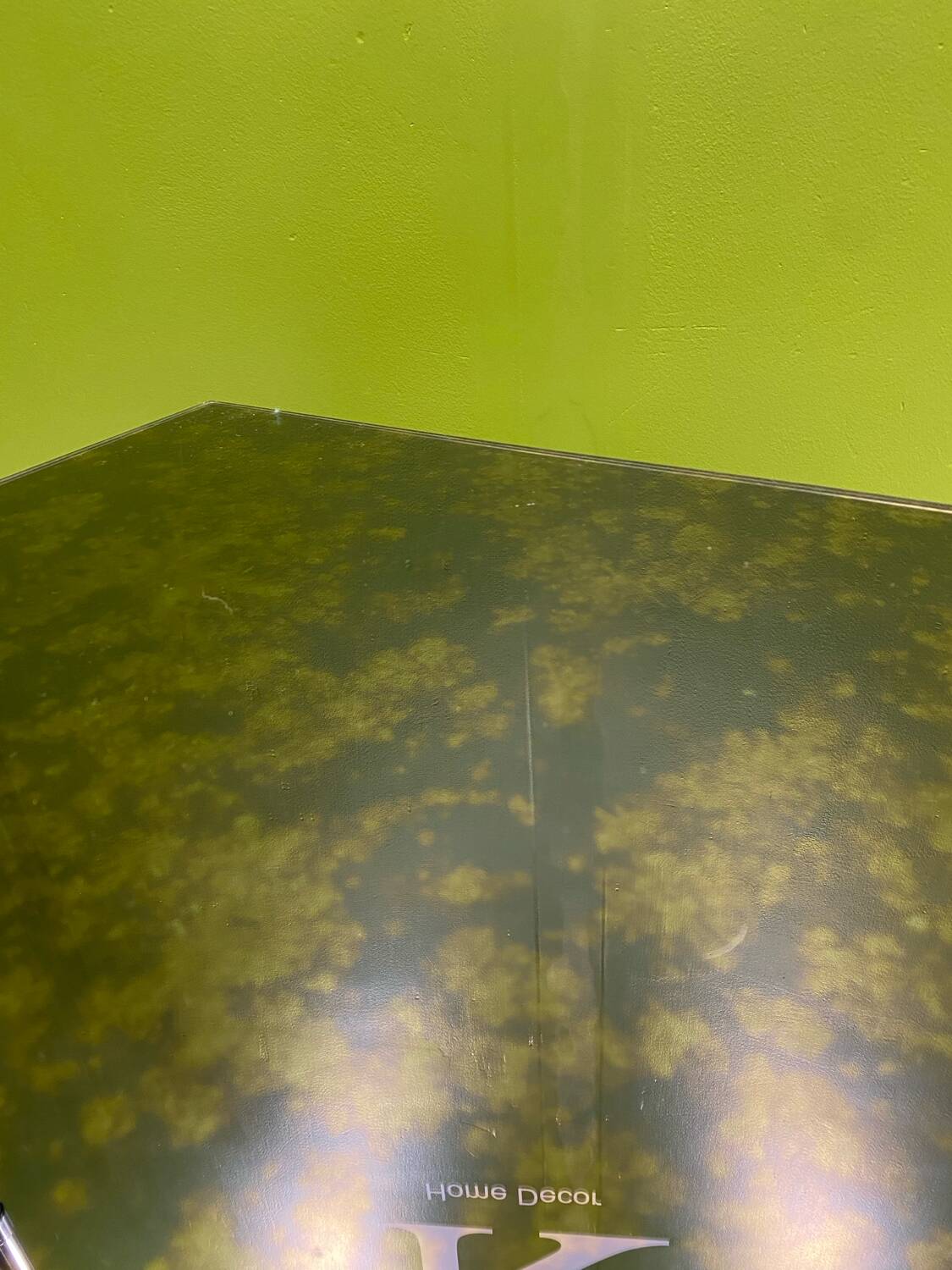 1970s eglomised glass coffee table