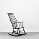 Rocking chair Grandessa de Lena Larsson pour Nesto, années 1960