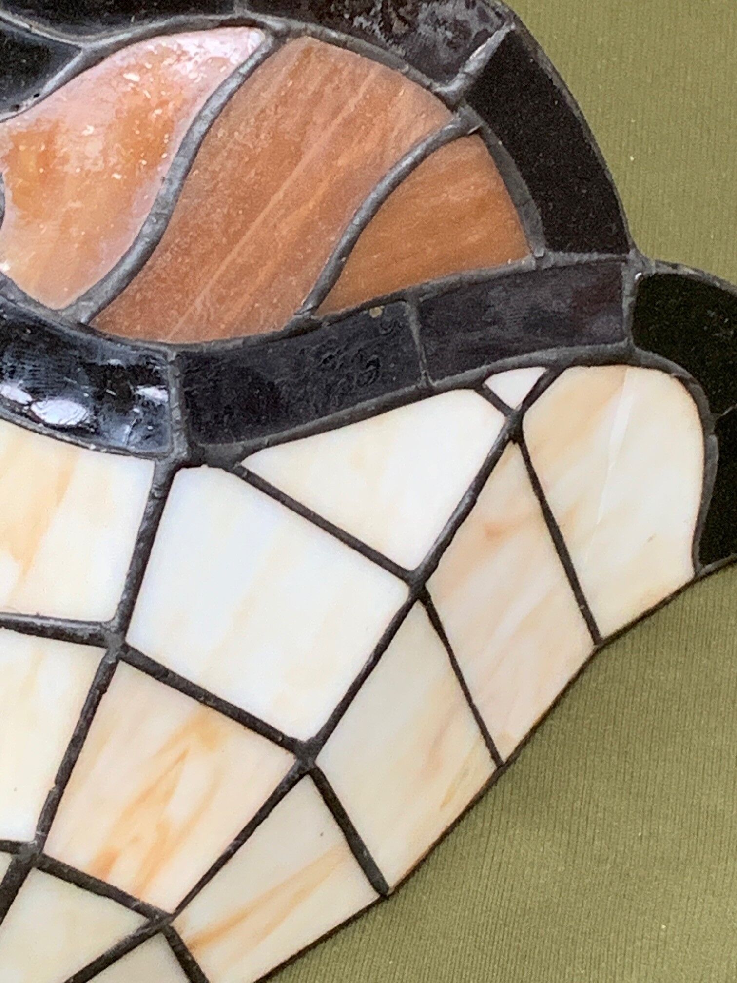 Tiffany-style wall lamp