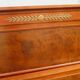 Old bed in mahogany and oak